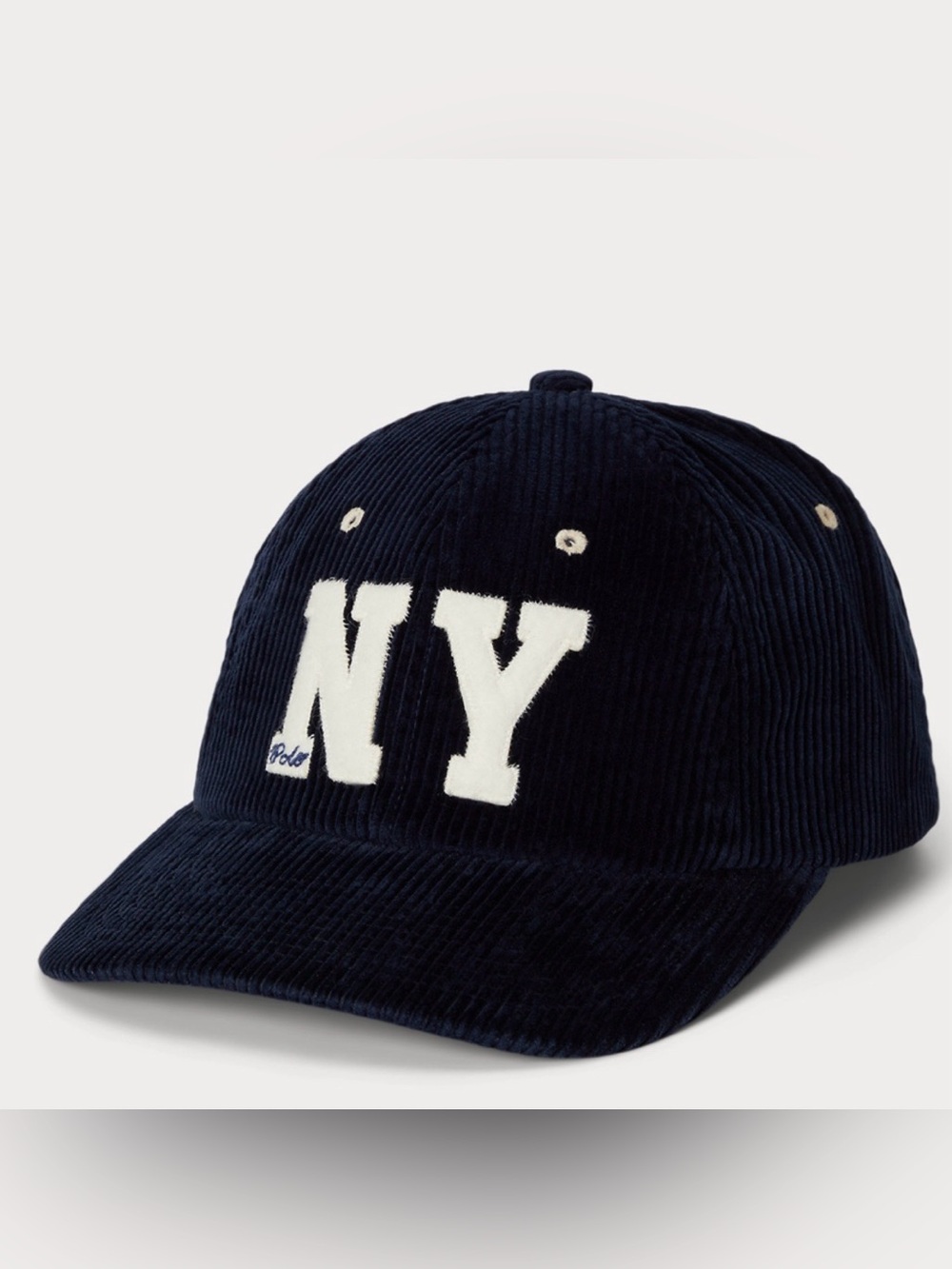 Polo by Ralph Lauren NY Patch Corduroy Baseball Cap